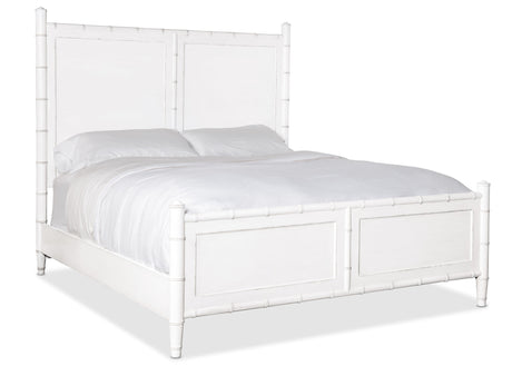 Charleston King Panel Bed - White | Hooker Furniture