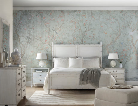 Charleston King Panel Bed - White | Hooker Furniture