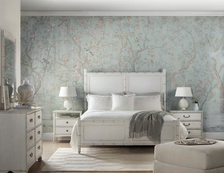 Charleston King Panel Bed - White | Hooker Furniture