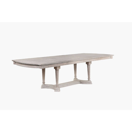 Acme - Wynsor Dining Table 67530 Antique White Finish