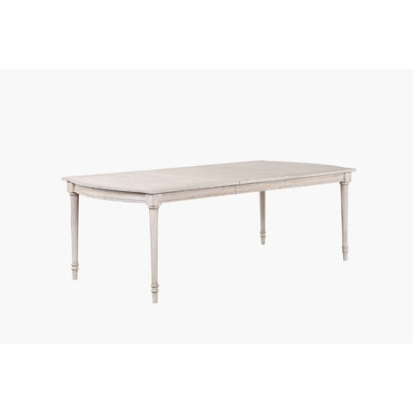 Acme - Wynsor Dining Table 67540 Antique White Finish