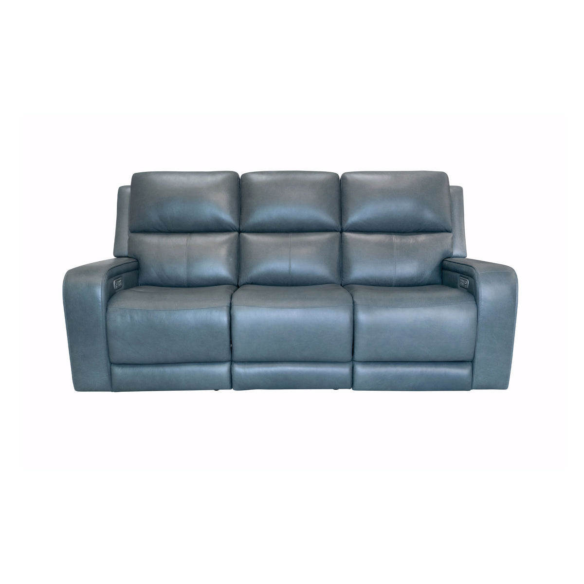 Oasis Power Reclining Sofa With Power Headrests, Lumbar, Heat & Massage - Storm | Flexsteel