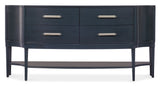 Melange Mazarine Credenza - Blue by Hooker Furniture - View 4