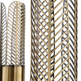 Cret 12 Light Brass Chandelier - Bronze by Uttermost - View 6