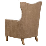 Kiango Animal Pattern Armchair - Light Brown / White by Uttermost - View 5