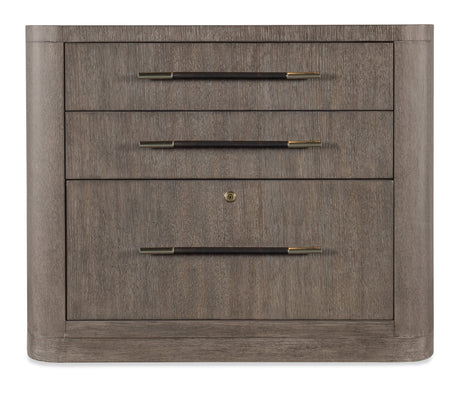 Modern Mood Lateral File Cabinet - Dark Gray by Hooker Furniture - View 2