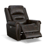 Oscar Power Recliner With Power Headrest - Molasses | Flexsteel