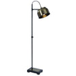 Bessemer Industrial Floor Lamp - Light Brown / Black by Uttermost - View 1