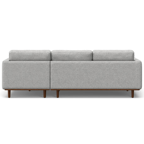 Morrison - Right Sectional Sofa - Mist Grey - sold by Home Elegance USA