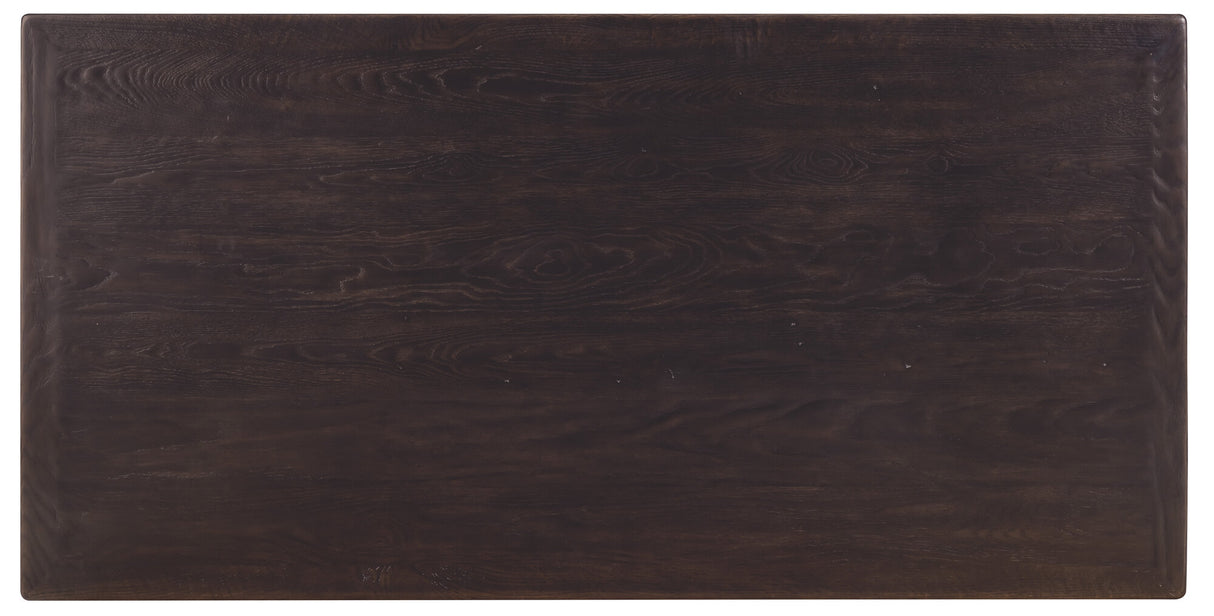 Dark brown leather wallet on a white background