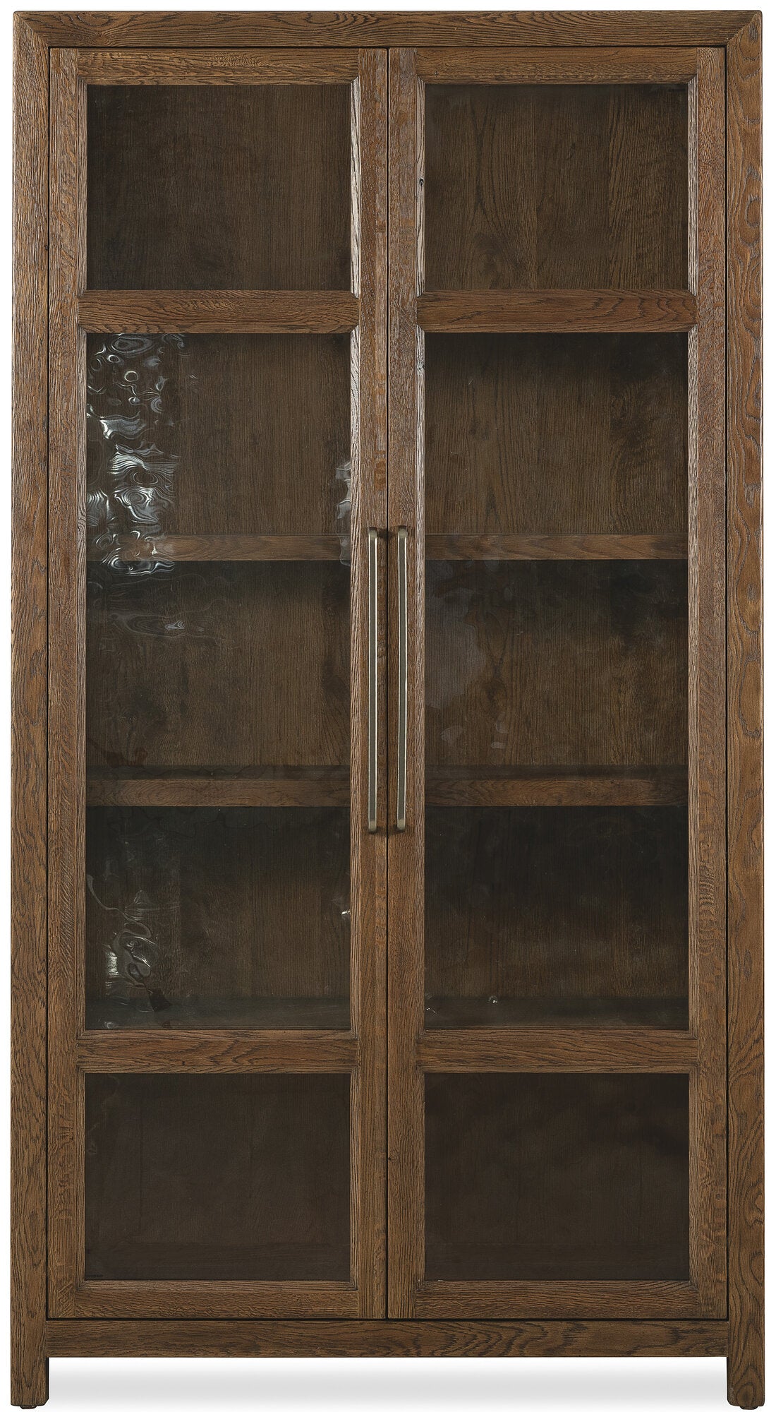 Driftwood Display Cabinet by Hooker Furniture in Buckboard, Worn Saddle & Burnt Timber Finishes