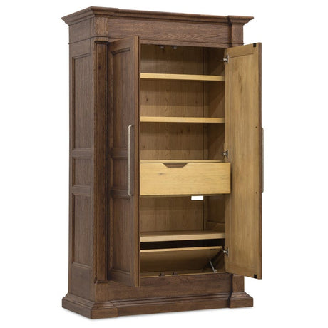 Driftwood Wardrobe – Buckboard, Worn Saddle, Burnt Timber | Hooker Furniture