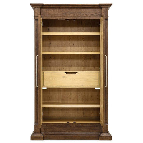 Driftwood Wardrobe – Buckboard, Worn Saddle, Burnt Timber | Hooker Furniture