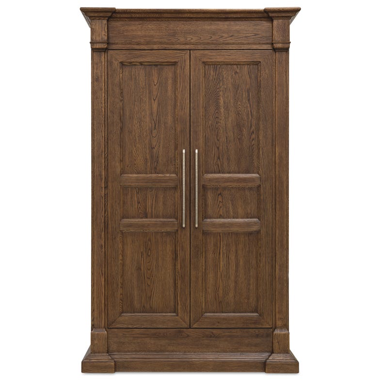 Driftwood Wardrobe – Buckboard, Worn Saddle, Burnt Timber | Hooker Furniture