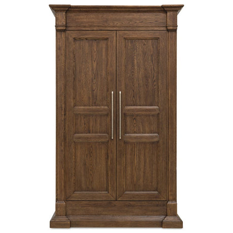 Driftwood Wardrobe – Buckboard, Worn Saddle, Burnt Timber | Hooker Furniture