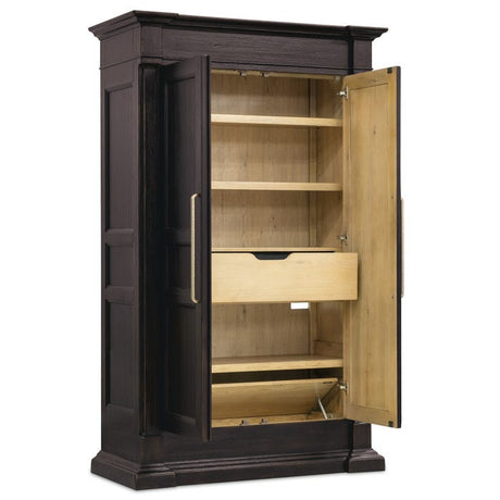 Driftwood Wardrobe – Buckboard, Worn Saddle, Burnt Timber | Hooker Furniture
