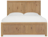 Driftwood California King Panel Bed Buckboard - Light Brown | Hooker Furniture