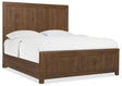 Driftwood Queen Panel Bed Medium Wood - Dark Brown | Hooker Furniture