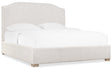 Driftwood Queen Upholstered Bed - Beige | Hooker Furniture