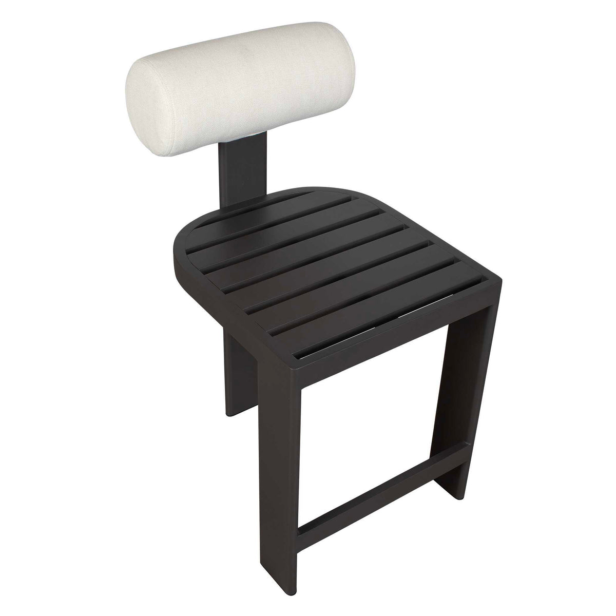 Bolster Back Outdoor Counter Stool - White by Uttermost - View 9