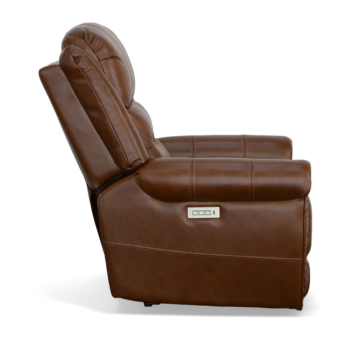 Oscar Power Recliner With Power Headrest - Grizzly | Flexsteel