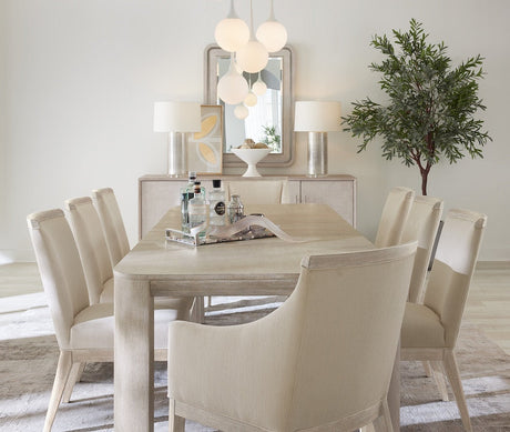 Modern Mood Leg Dining Table with 24-Inch Leaf – Dark Wood or Light Wood | Hooker Furniture - sold by Home Elegance USA