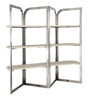 Modern Mood Etagere - Silver / Beige | Hooker Furniture