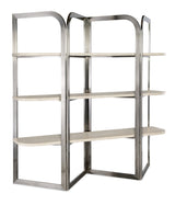 Modern Mood Etagere - Silver / Beige | Hooker Furniture