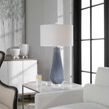 Anatoli Table Lamp Charcoal Gray - Gray / Beige by Uttermost - View 2