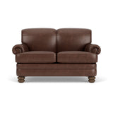 Bay Bridge Leather Loveseat | Flexsteel