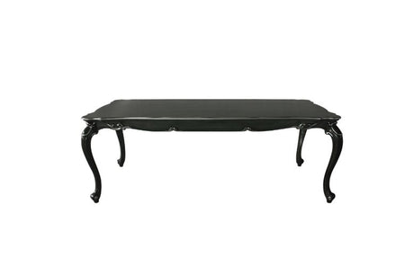 Acme - House Delphine Dining Table 68830 Charcoal Finish