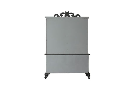 Acme - House Delphine Buffet & Hutch 68834 Charcoal Finish