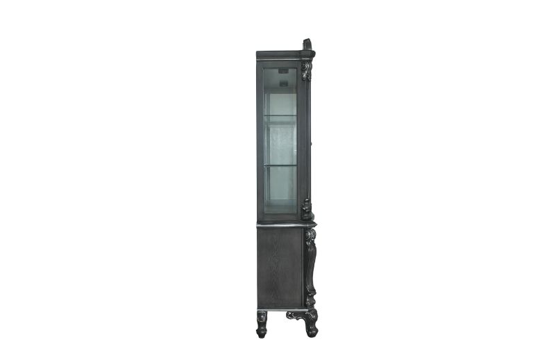 Acme - House Delphine Buffet & Hutch 68834 Charcoal Finish