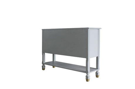 Acme - House Marchese Server 68864 Pearl Gray Finish