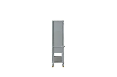 Acme - House Marchese Cabinet 68865 Pearl Gray Finish