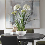 Purity Agapanthus Centerpiece - Green by Uttermost - View 3