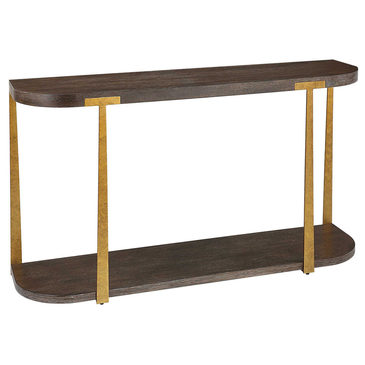 Palisade Wood Console Table - Dark Brown by Uttermost - View 5