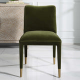 Conifer Dining Chair (Set of 2) Moss - Dark Green by Uttermost - View 2