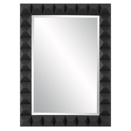Studded Mirror - Black by Uttermost - View 1