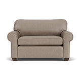 Thornton Leather Stationary Twin Sleeper | Flexsteel