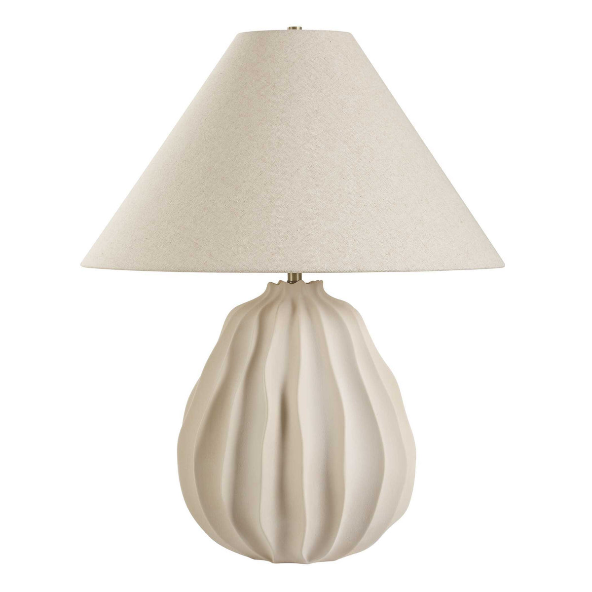 Javary Table Lamp - Beige by Uttermost - View 4