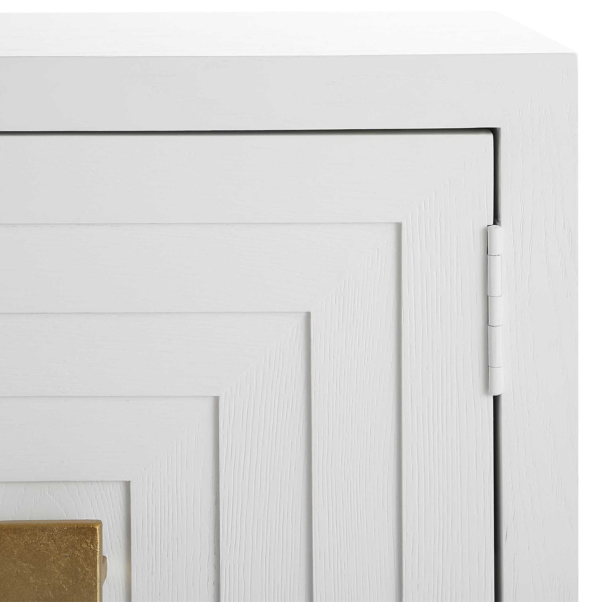 Aiken 2 Door Cabinet - White by Uttermost - View 7
