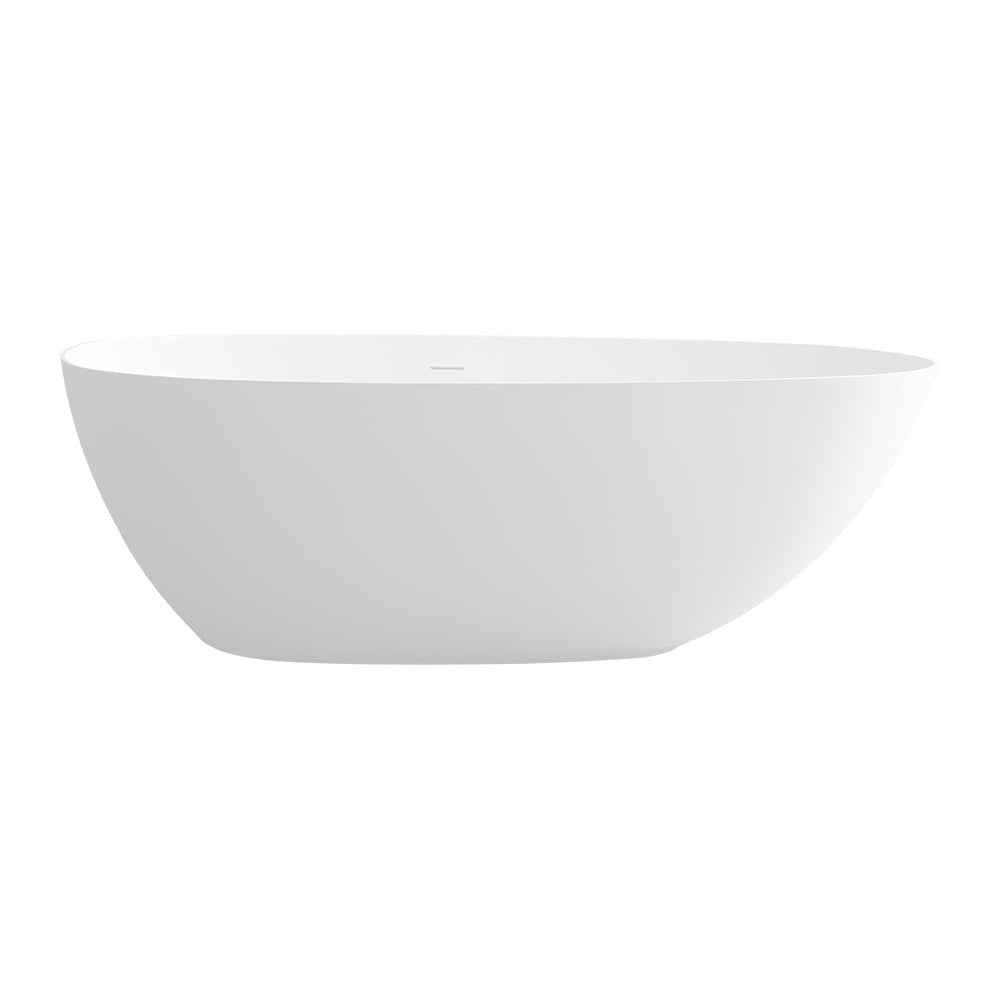 1800mm solid surface stone soaking tub Bathroom freestanding bathtub for adult - FS302 - 1800 - image - 4