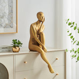 Antoinette Doll Sculpture // Bronze  | Finesse - Home Elegance USA