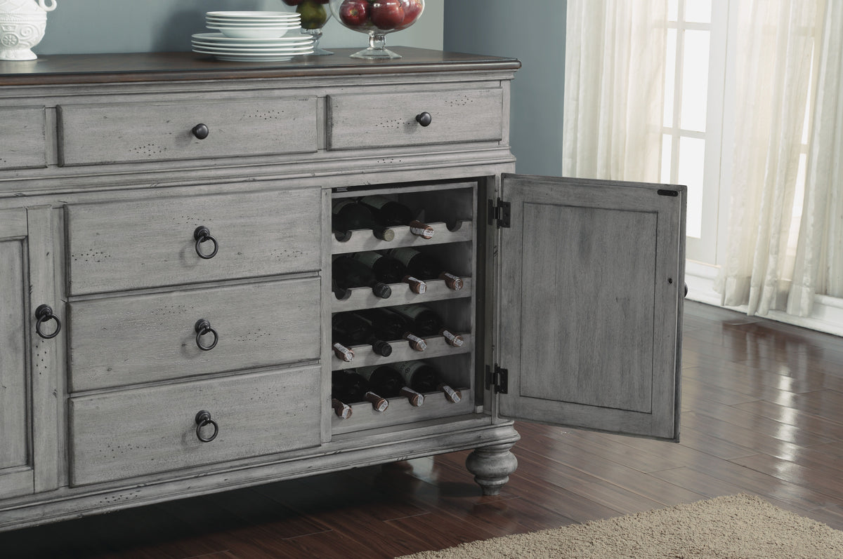 Plymouth Buffet - Gray | Flexsteel