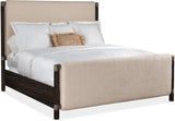Retreat Upholstered Panel Bed Queen or King in Black Sand – Hooker Furniture - Home Elegance USA