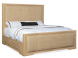 Retreat Queen Cane Panel Bed - Light Brown | Hooker Furniture