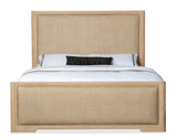 Retreat Queen Cane Panel Bed - Light Brown | Hooker Furniture