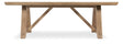 Vineyard Row Rectangle Dining Table with Two 20-inch Leaves by Hooker Furniture in Pecky Hickory Veneers