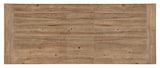 Vineyard Row Rectangle Dining Table with Two 20-inch Leaves by Hooker Furniture in Pecky Hickory Veneers